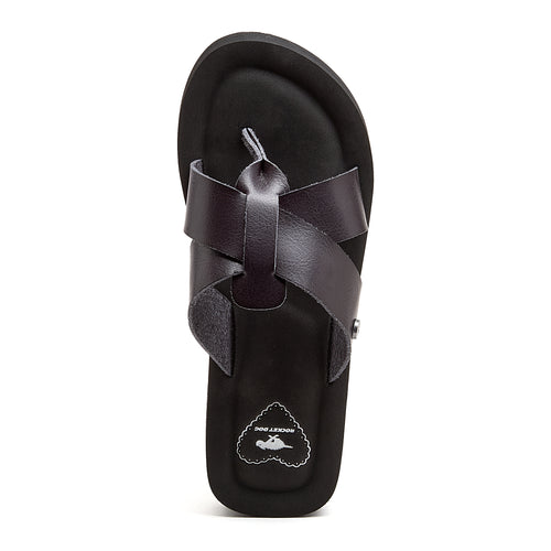 Women's casual black flip flop, easy everyday wear – Rocket Dog Wilmer
