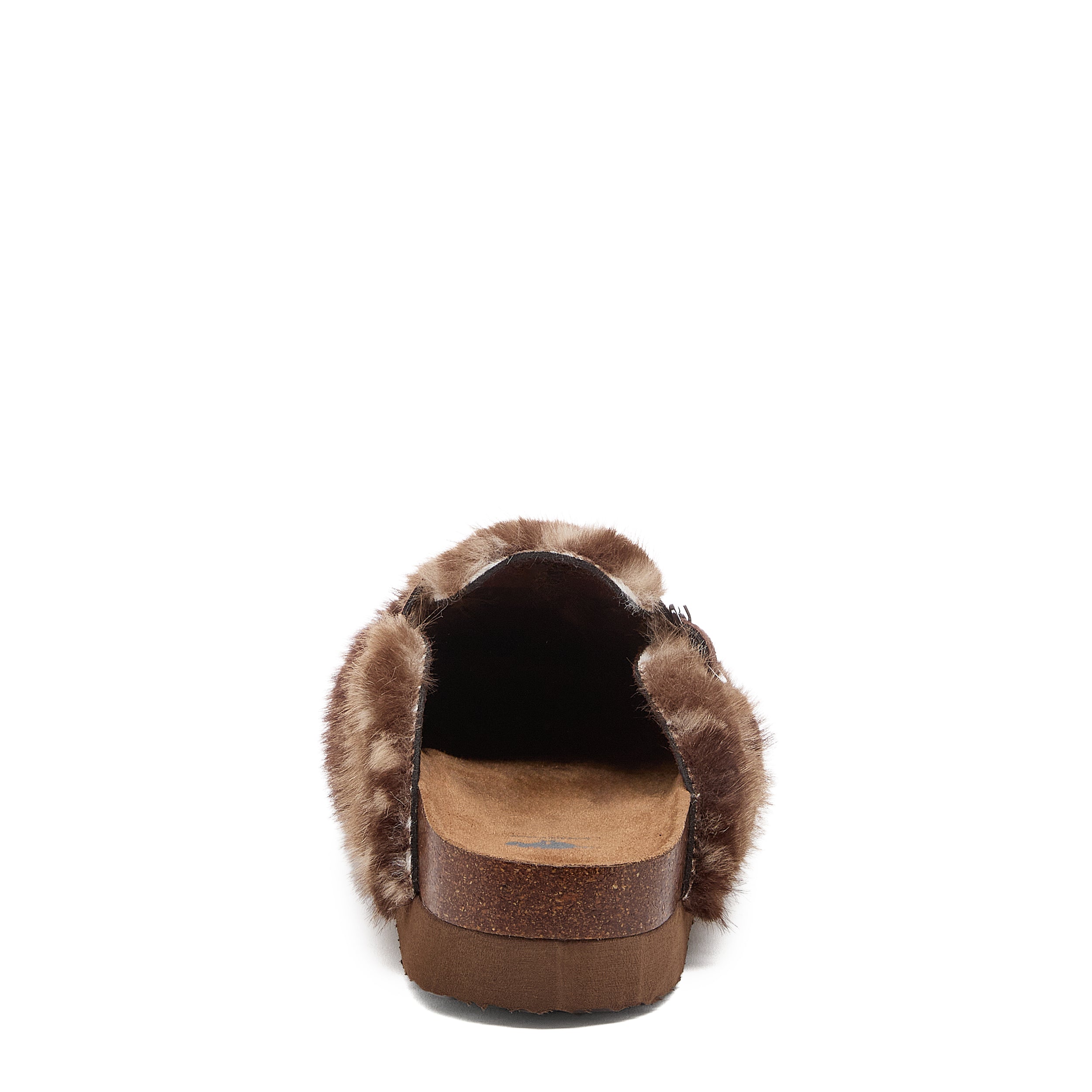 Abel Plus Brown Bambi Fur Mule