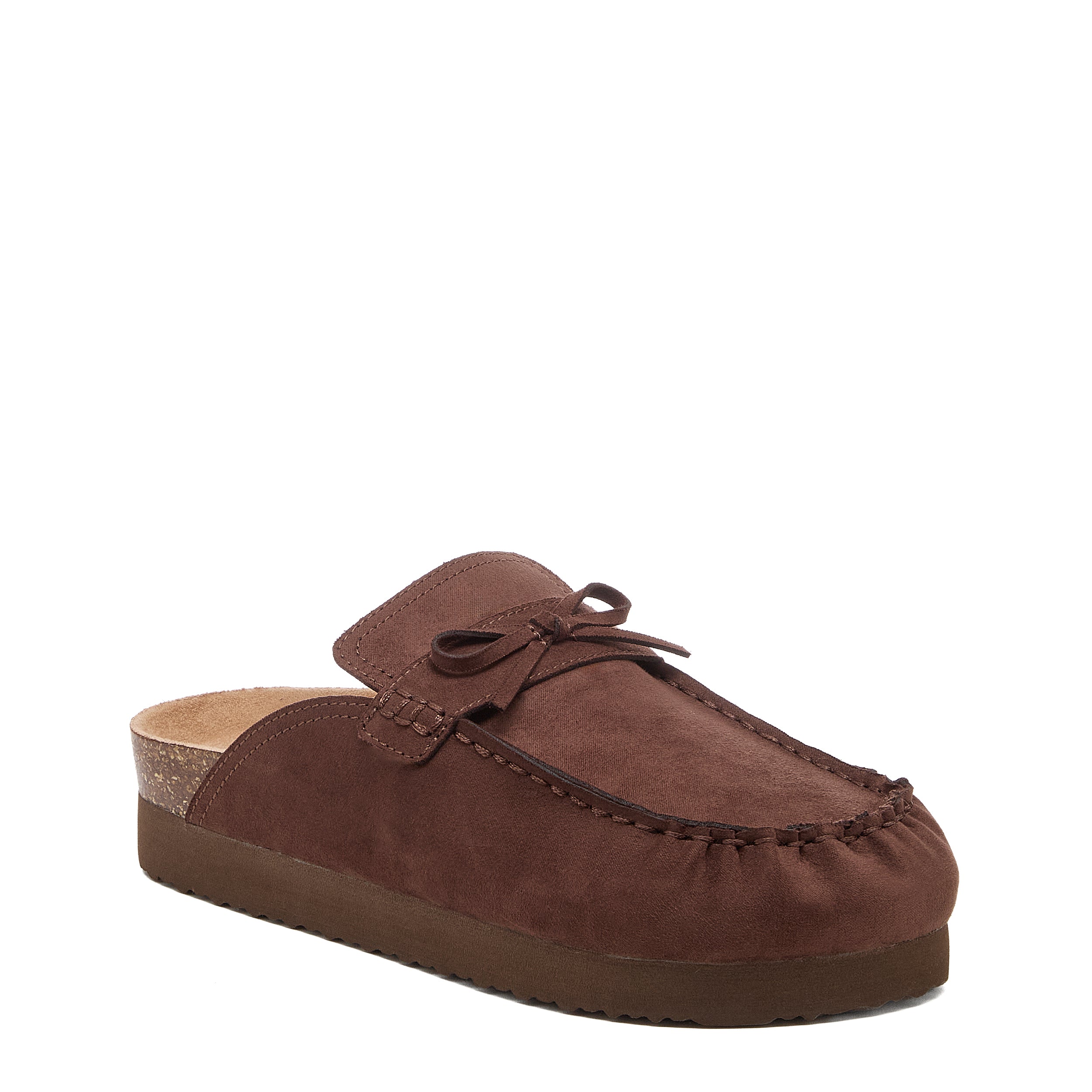Aleena Dark Brown Mules