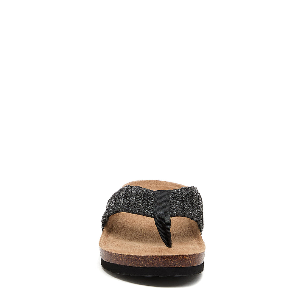 Rocket Dog Aloha women's black flip flop, casual slip-on
