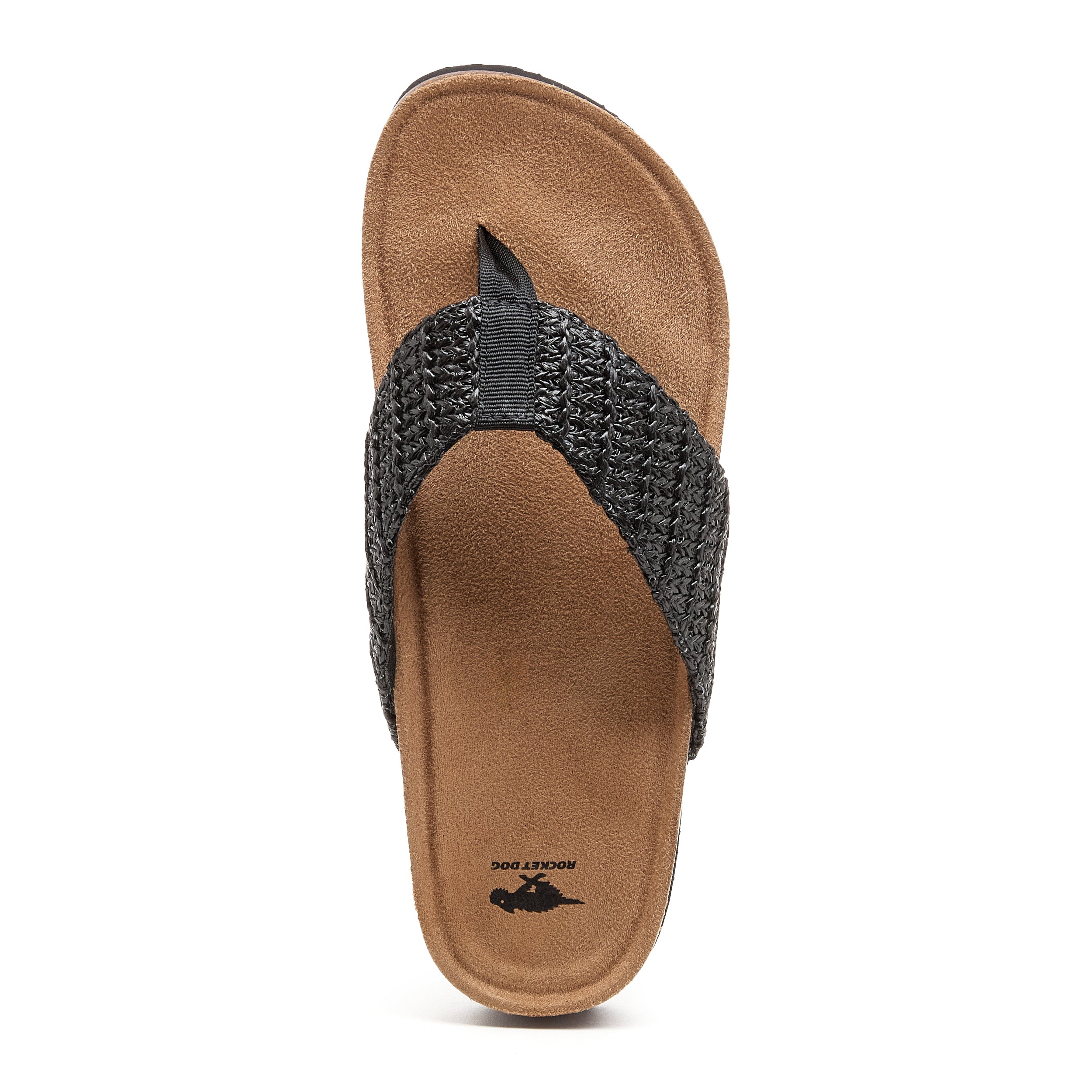 Black women's flip flop with Rocket Dog comfort, casual style