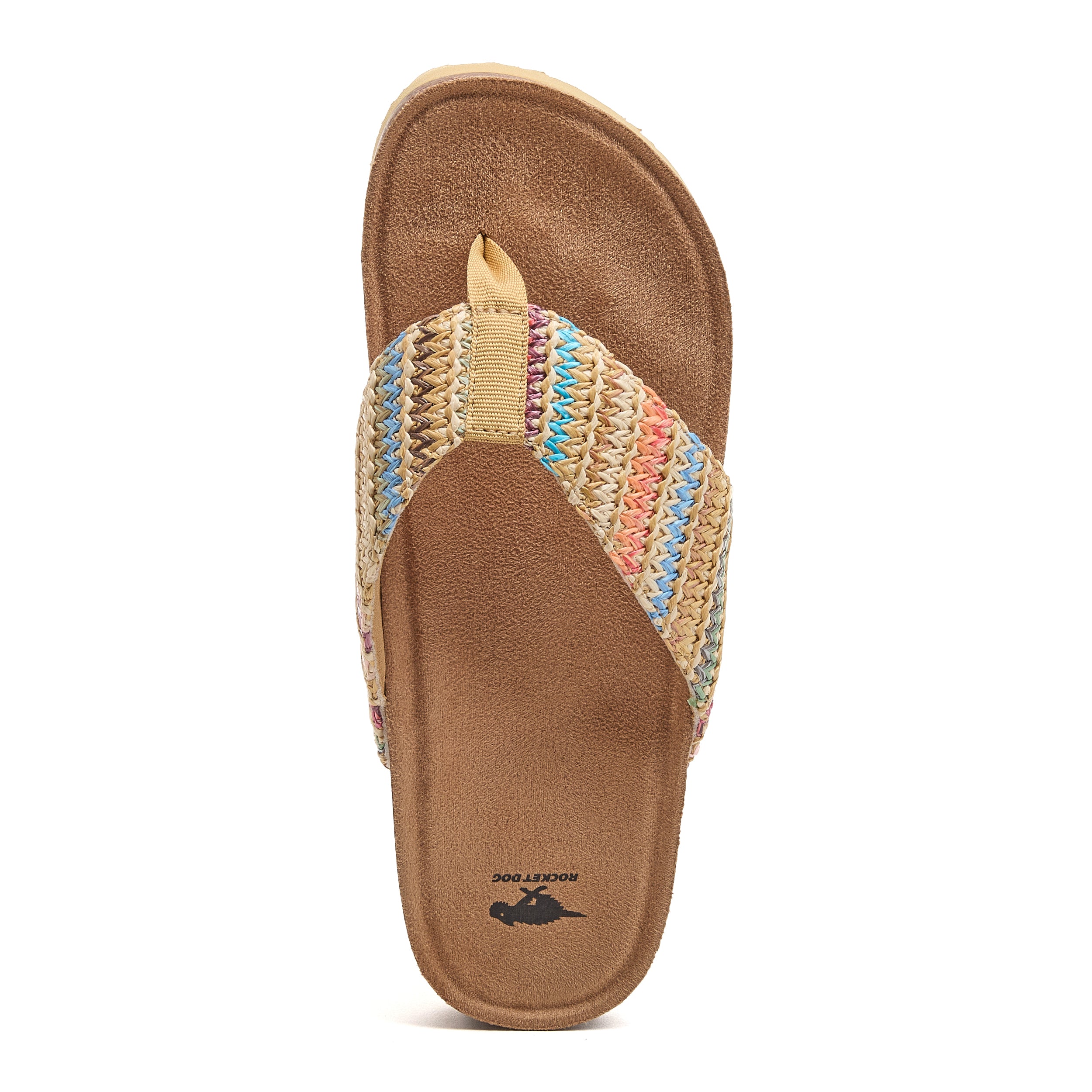 Natural women's flip flop with Rocket Dog comfort, casual style