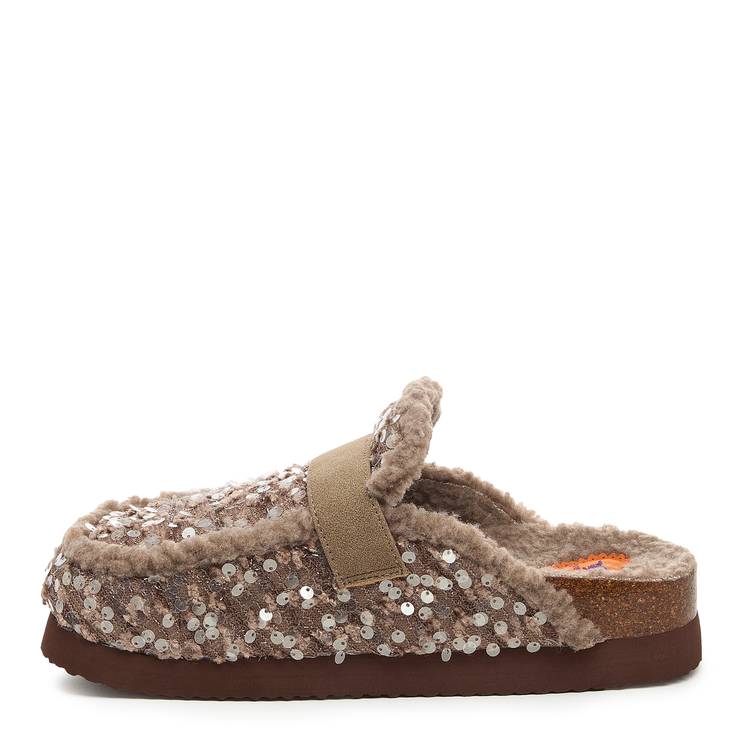Brown mule with cushioned footbed, women's casual style – Rocket Dog Artic