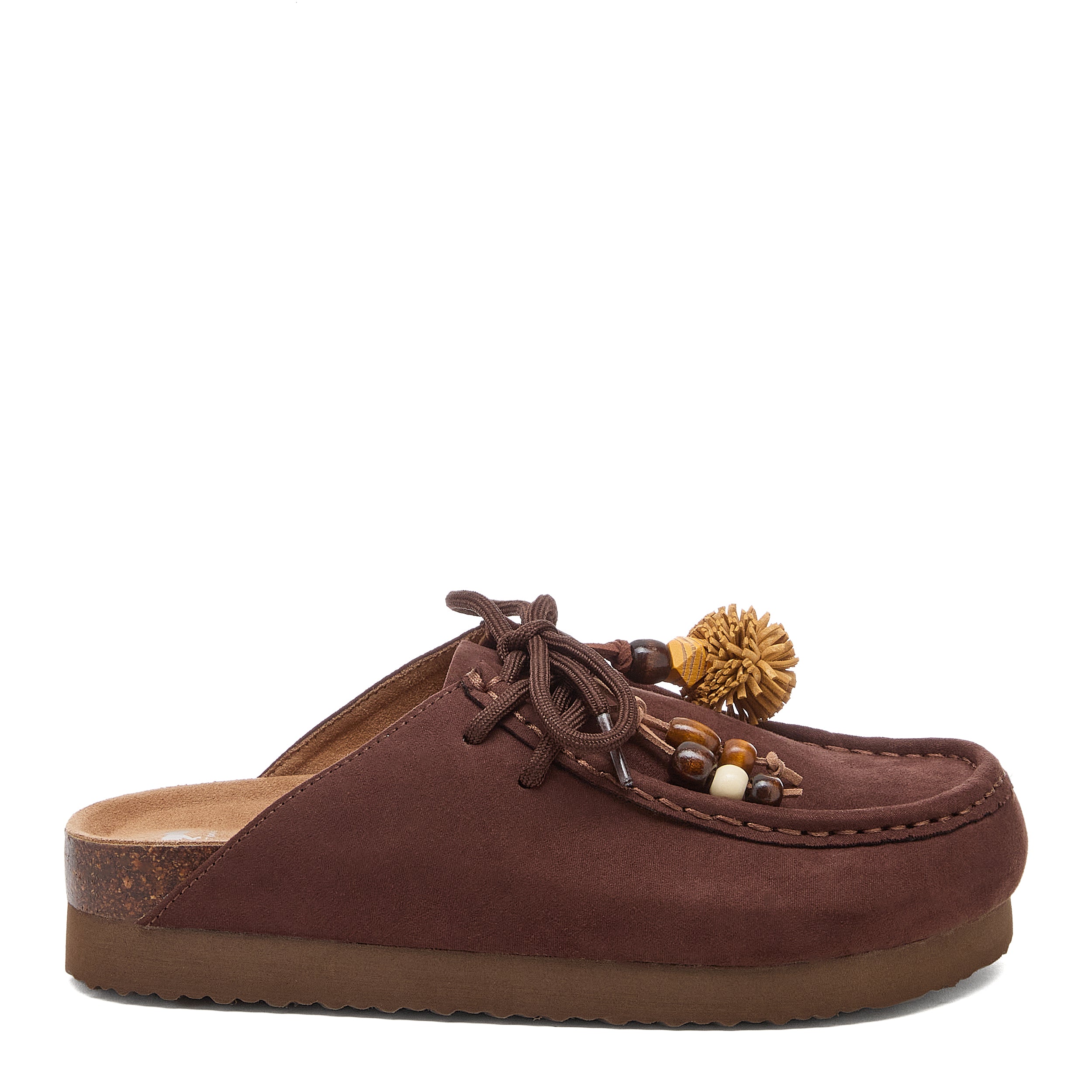 Arden Dark Brown Mules