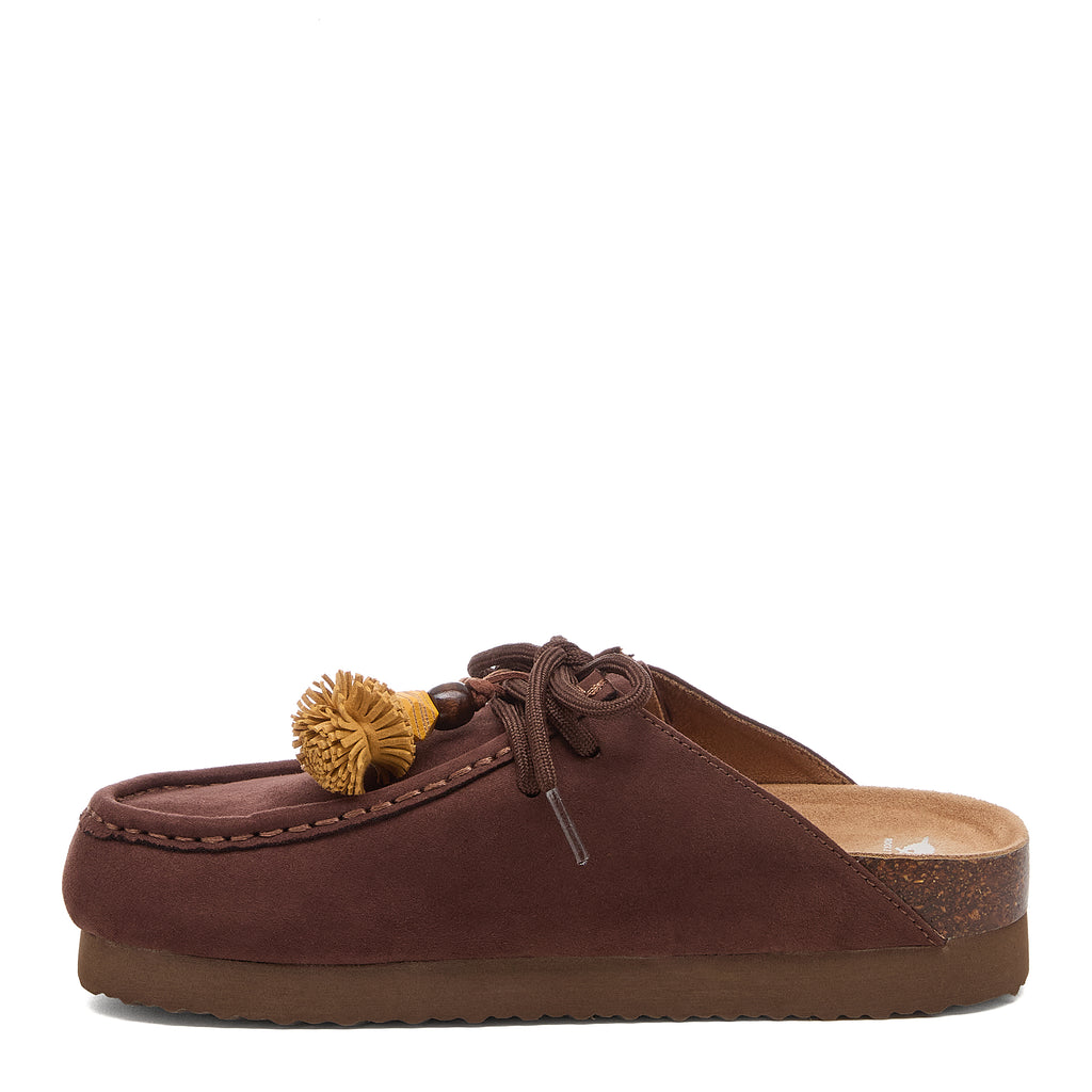 Arden Dark Brown Mules