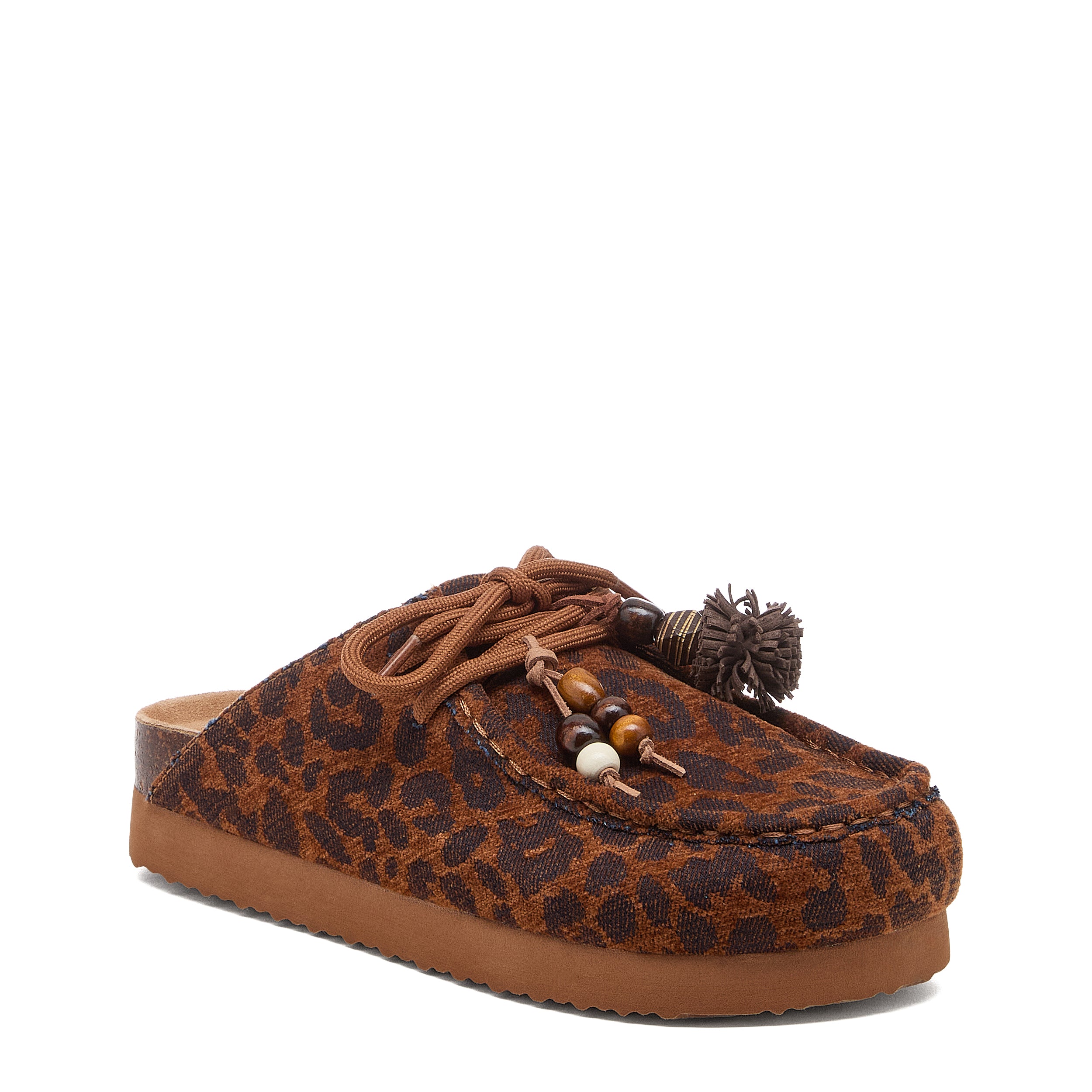 Arden Leopard Mules