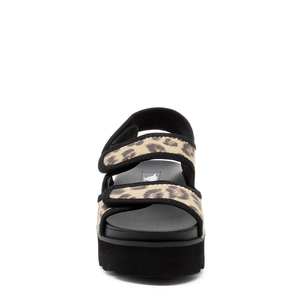 Rocket Dog Balmy women's black sandal, everyday slip-on