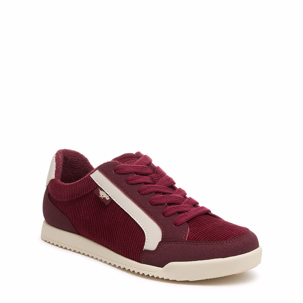 Corduroy sneaker with cushioned footbed, women's playful style – Rocket Dog Bolt