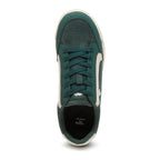 Rocket Dog Bolt green corduroy sneaker, playful women's footwear