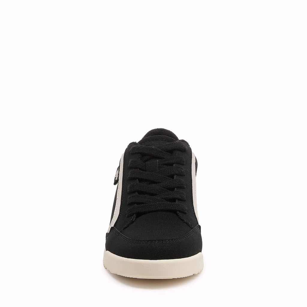 Black women's suede sneaker with Rocket Dog comfort, playful style