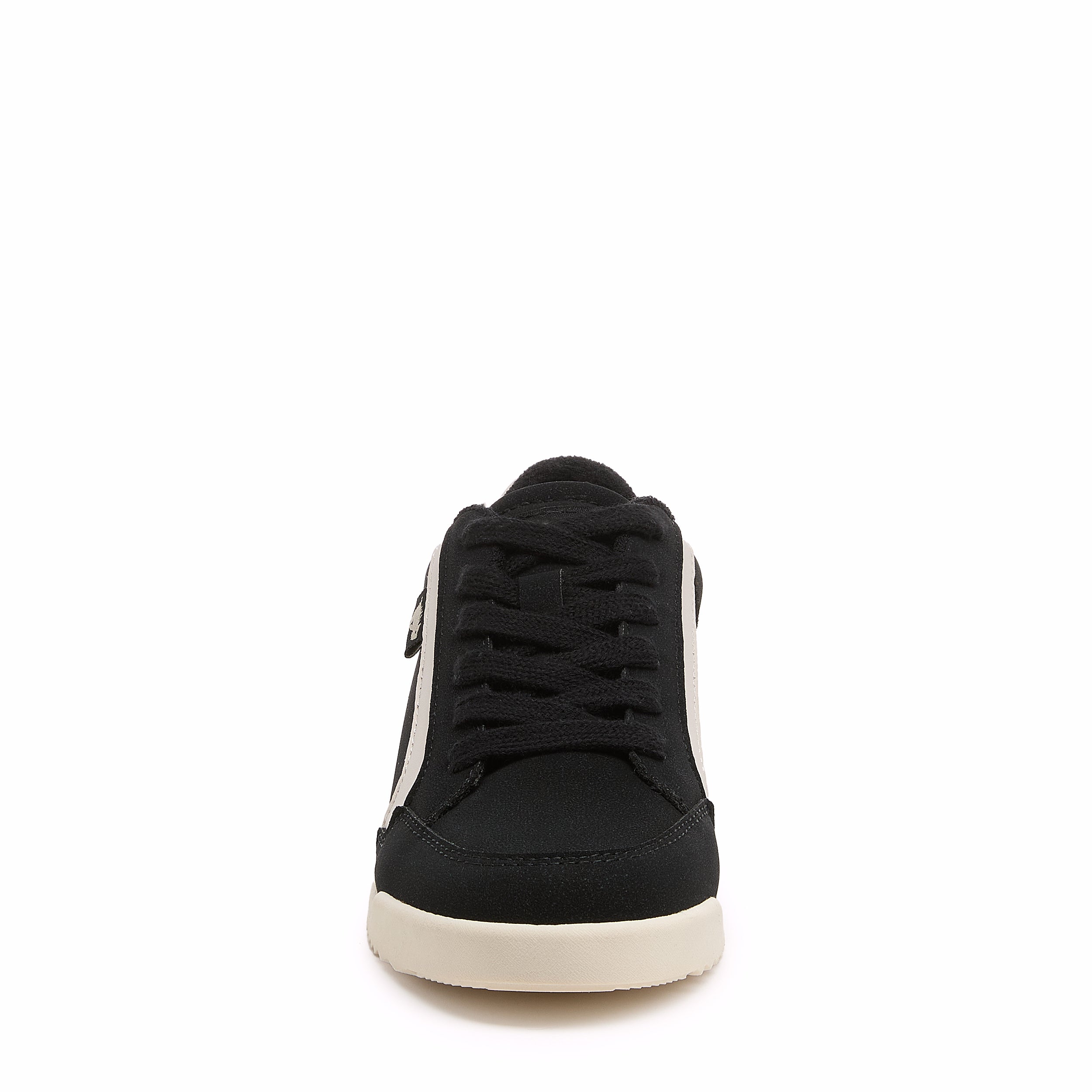Black women's suede sneaker with Rocket Dog comfort, playful style