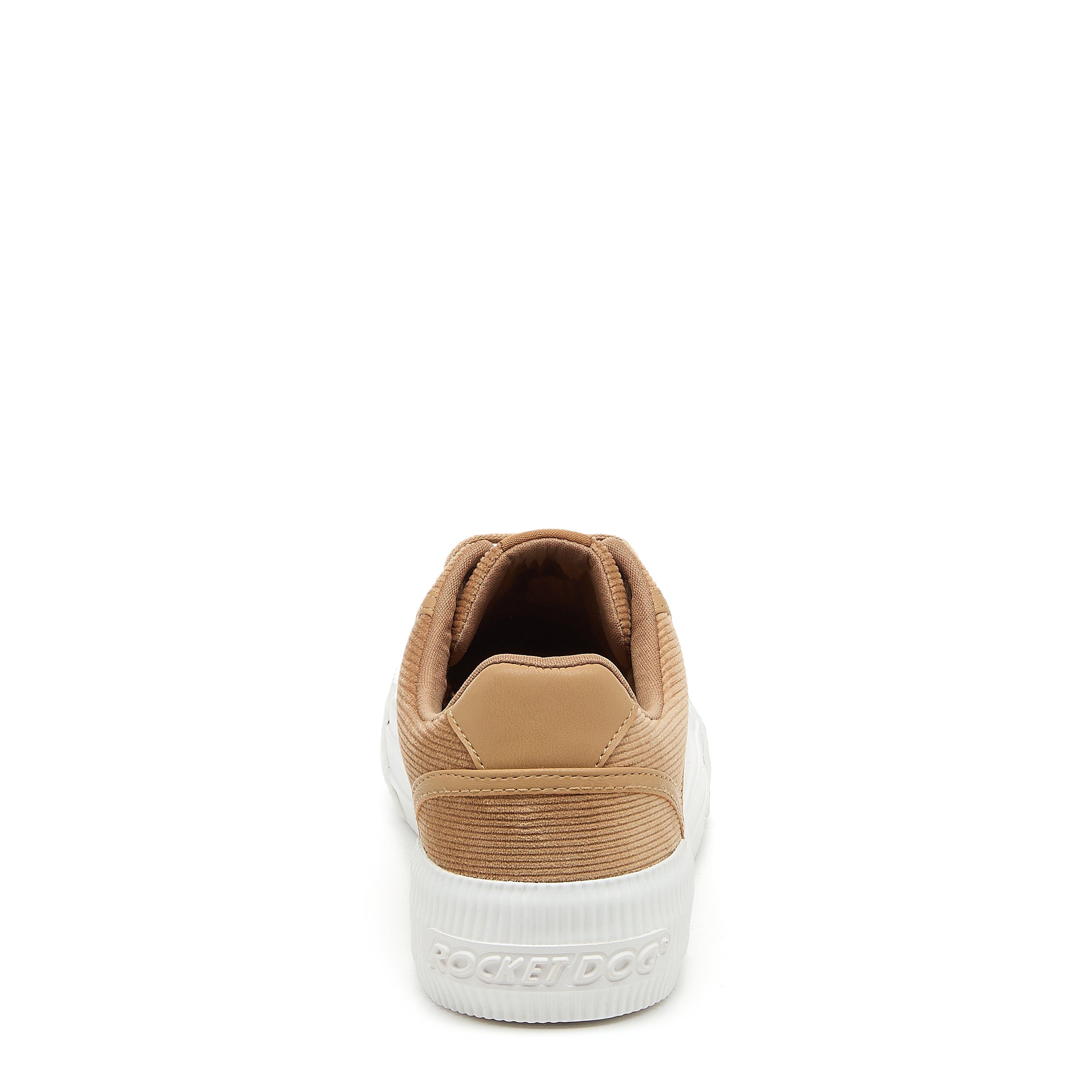 Rocket Dog Cheery women's tan corduroy sneaker, playful slip-on