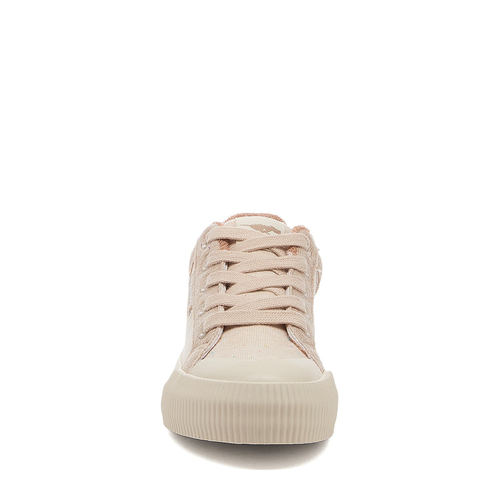 Cheery Taupe Jersey Color Block Sneakers