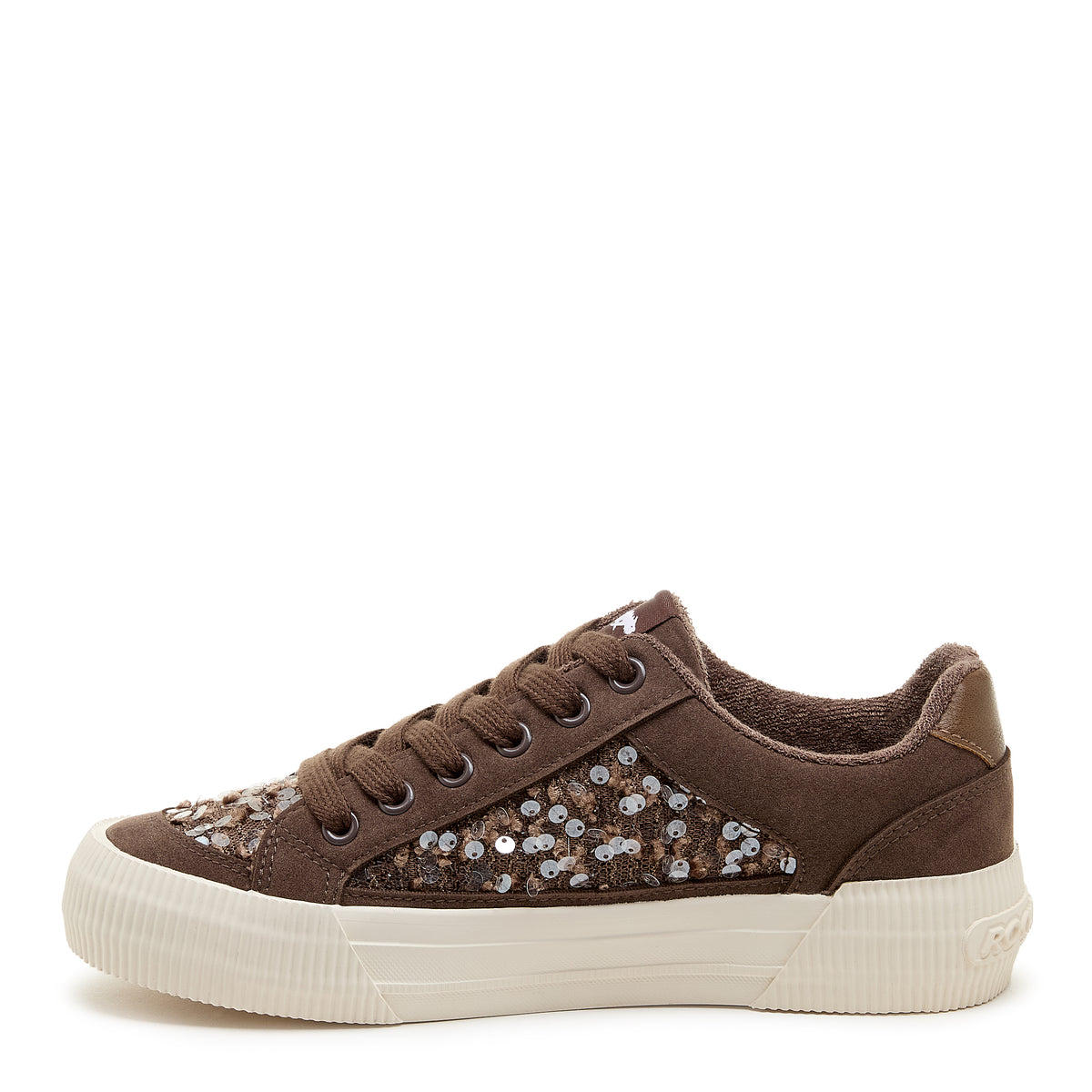 Women's playful brown sneaker, easy everyday wear – Rocket Dog Cheery