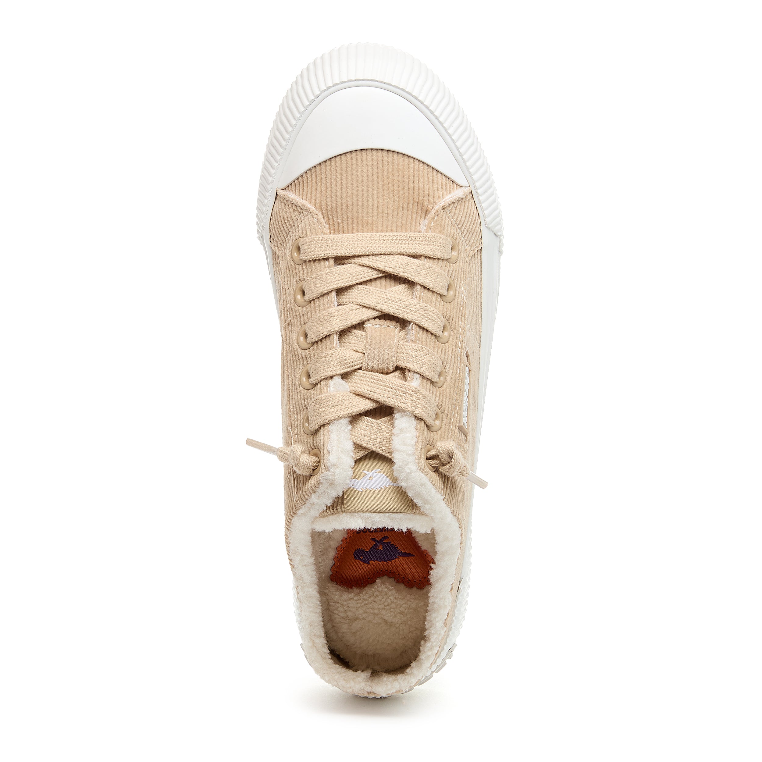 Rocket Dog Cheery natural corduroy sneaker, playful women's footwear