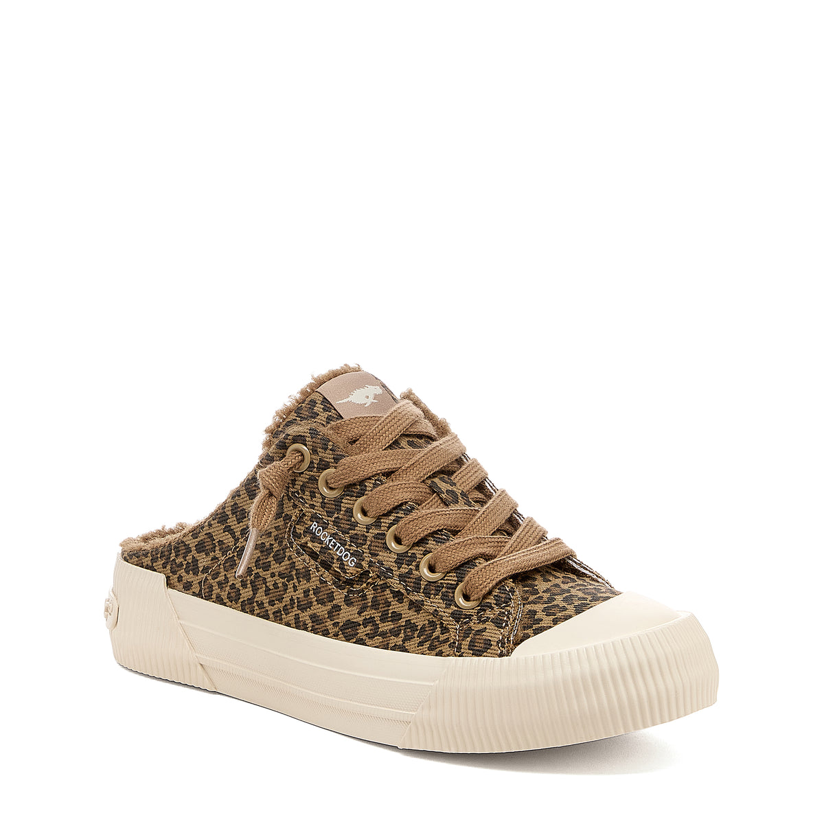 Cheery Tan Leopard Mules