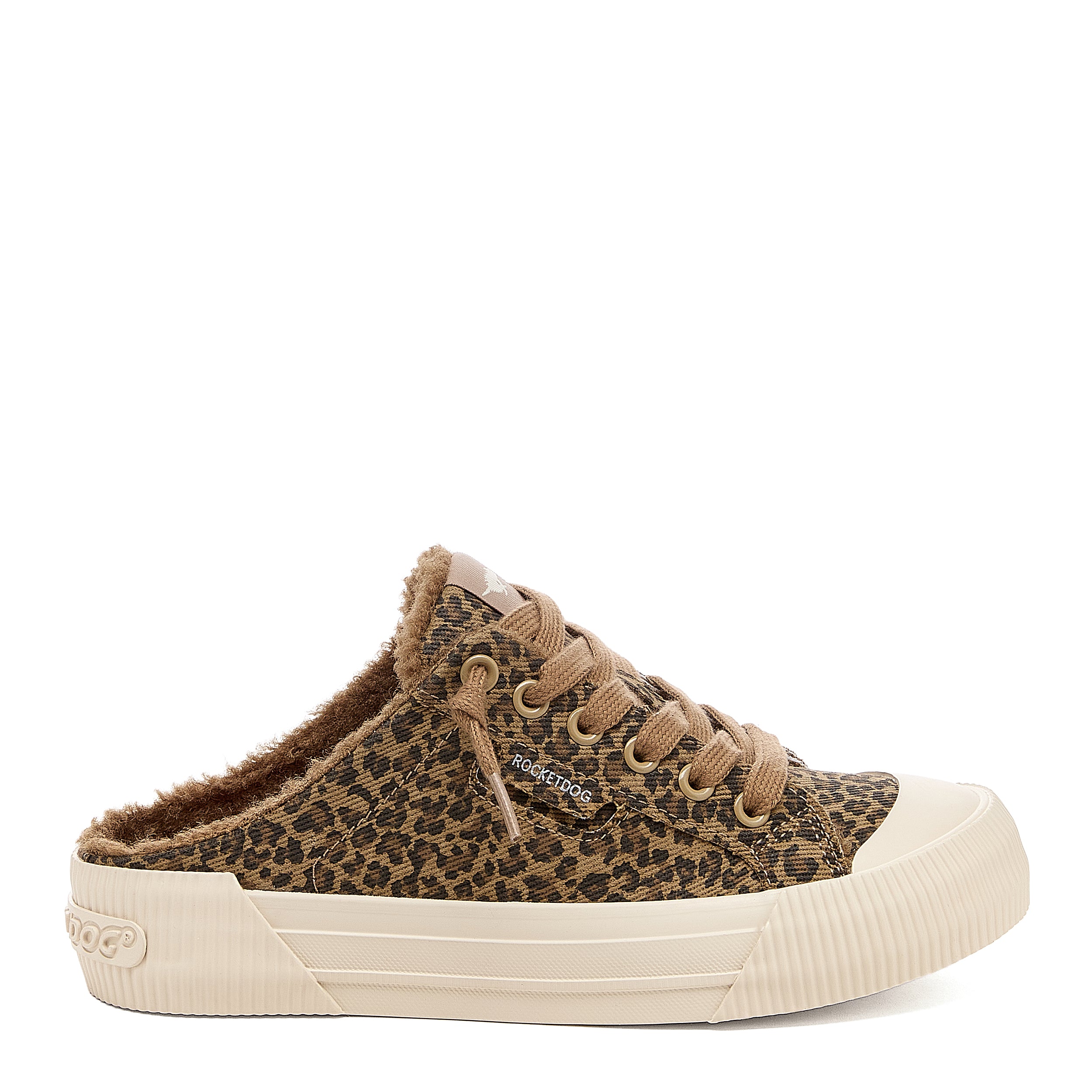 Cheery Tan Leopard Mules
