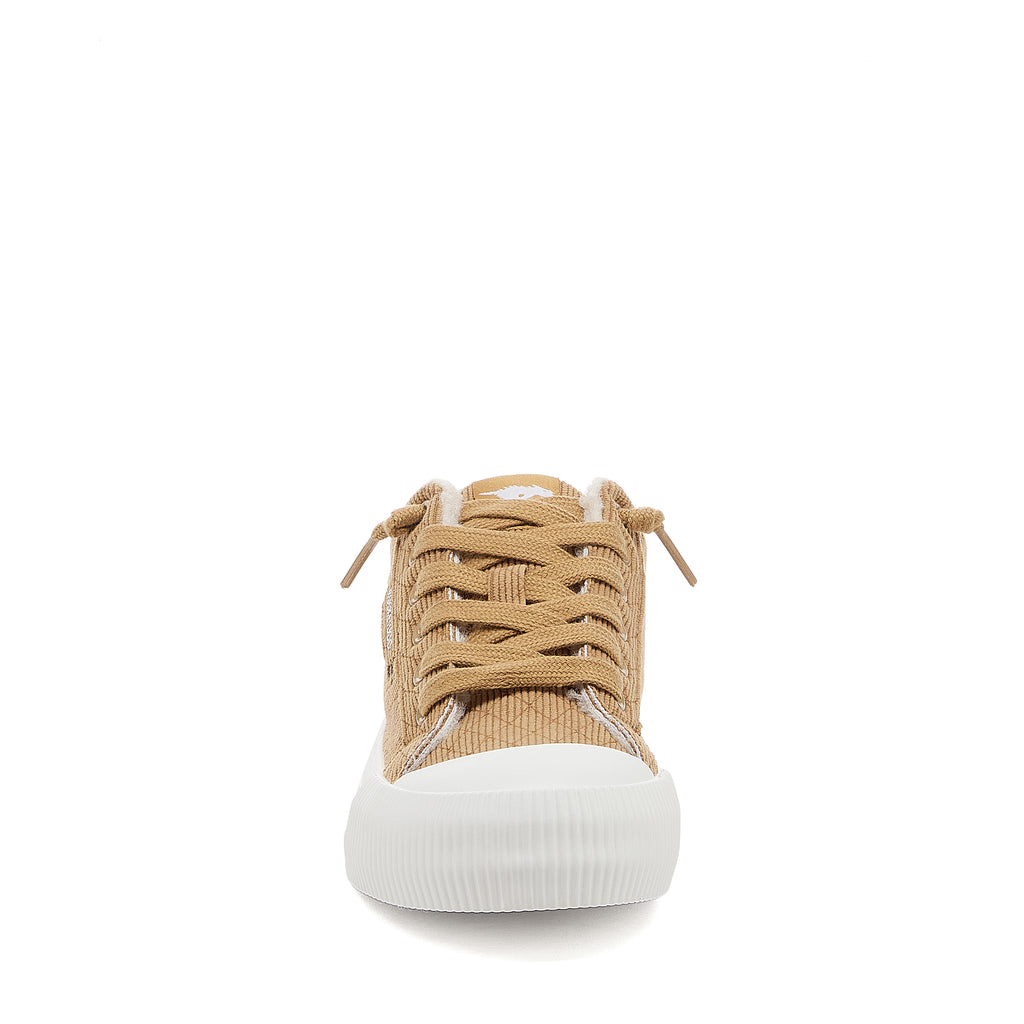 Cheery Tan Corduroy Mule Sneakers