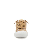 Cheery Tan Corduroy Mule Sneakers