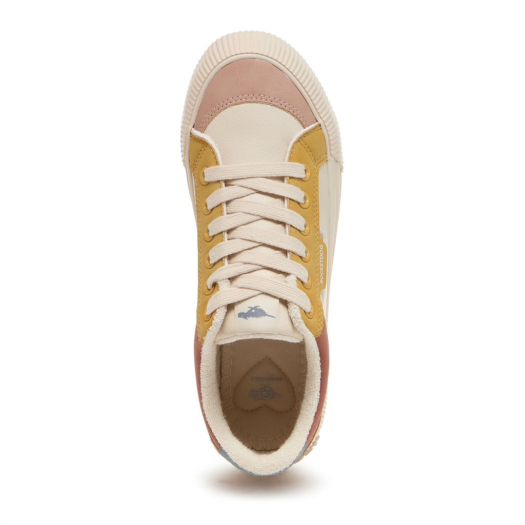 Rocket Dog Cheery color block sneaker, playful women's footwear