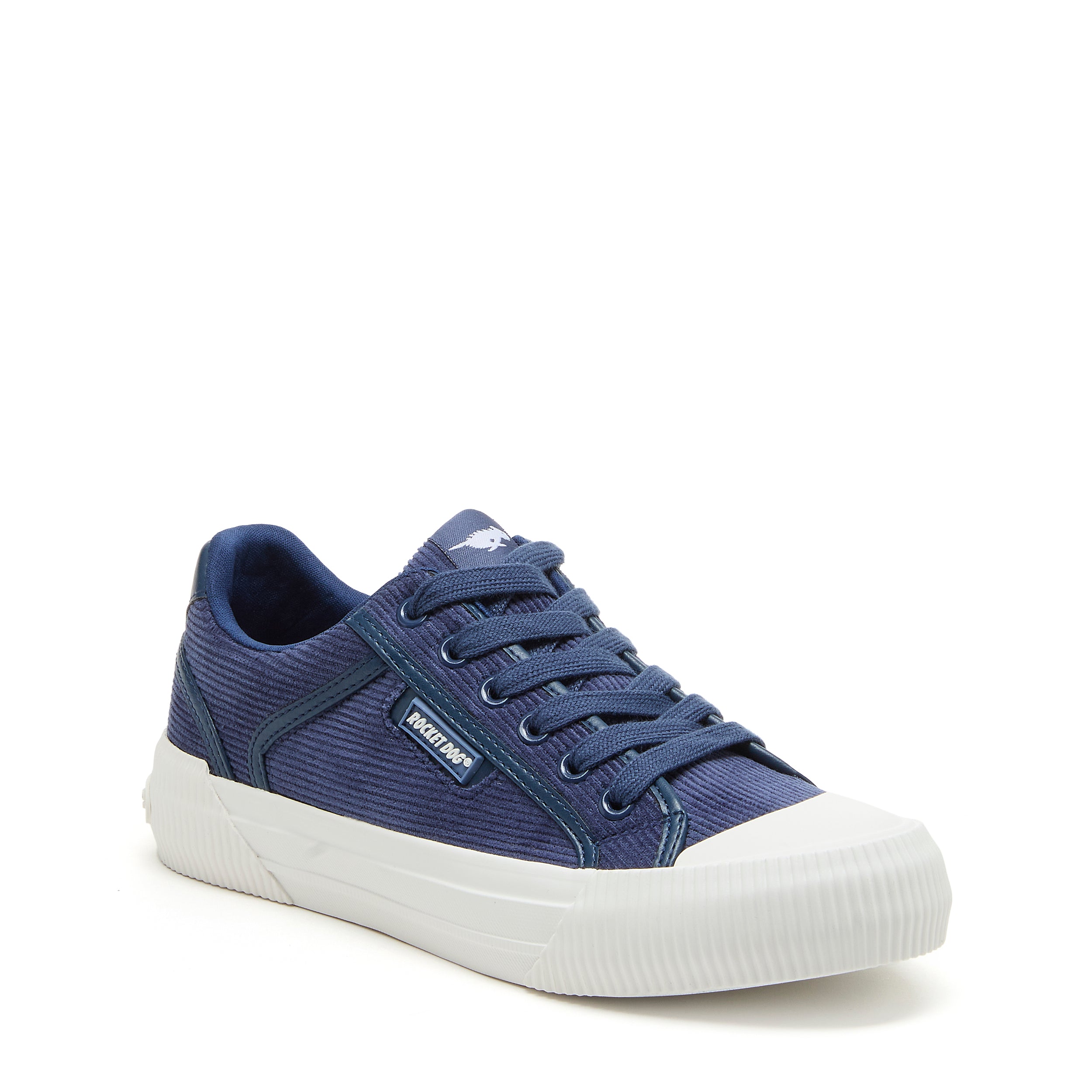 Corduroy sneaker with cushioned footbed, women's playful style – Rocket Dog Cheery