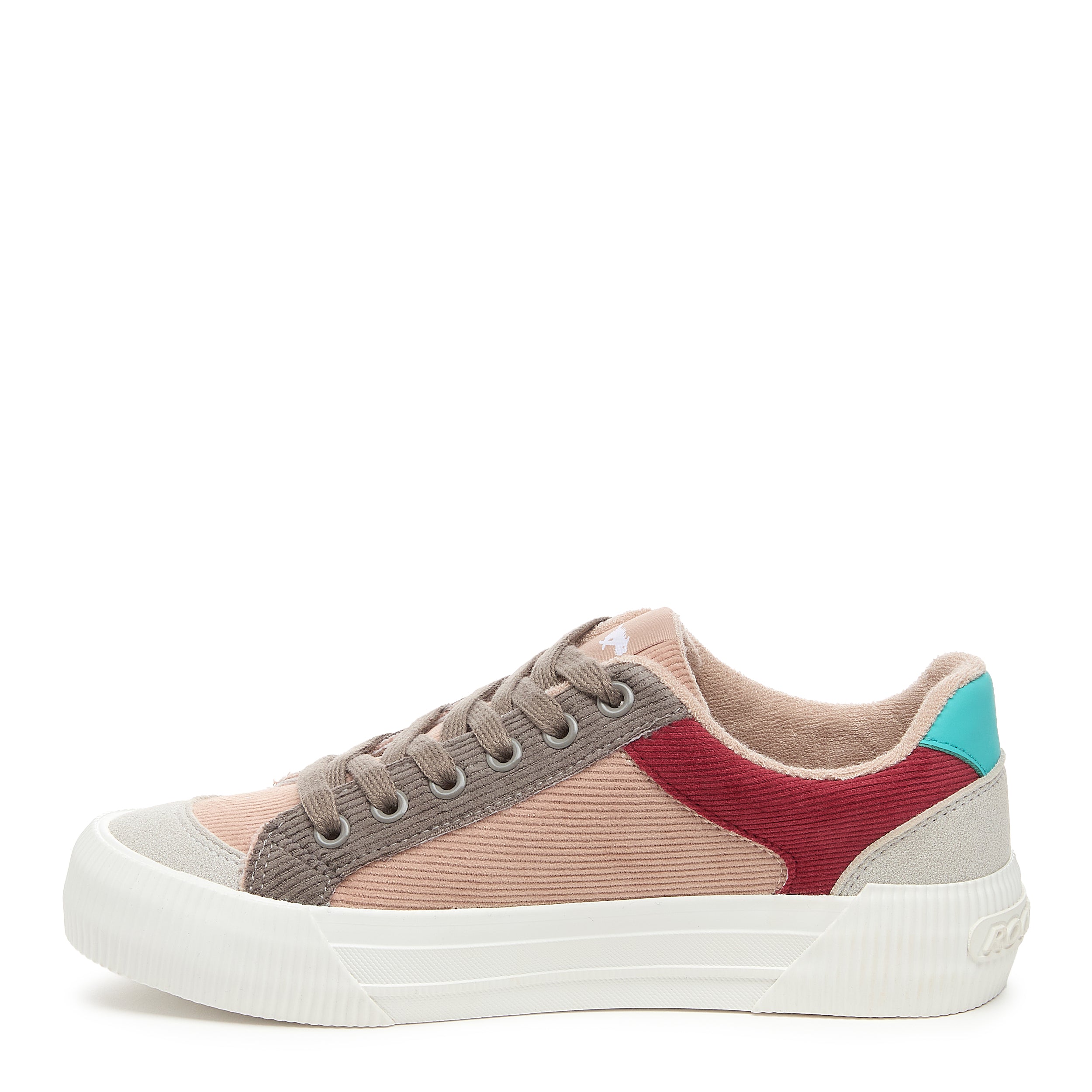 Corduroy sneaker with cushioned footbed, women's playful style – Rocket Dog Cheery
