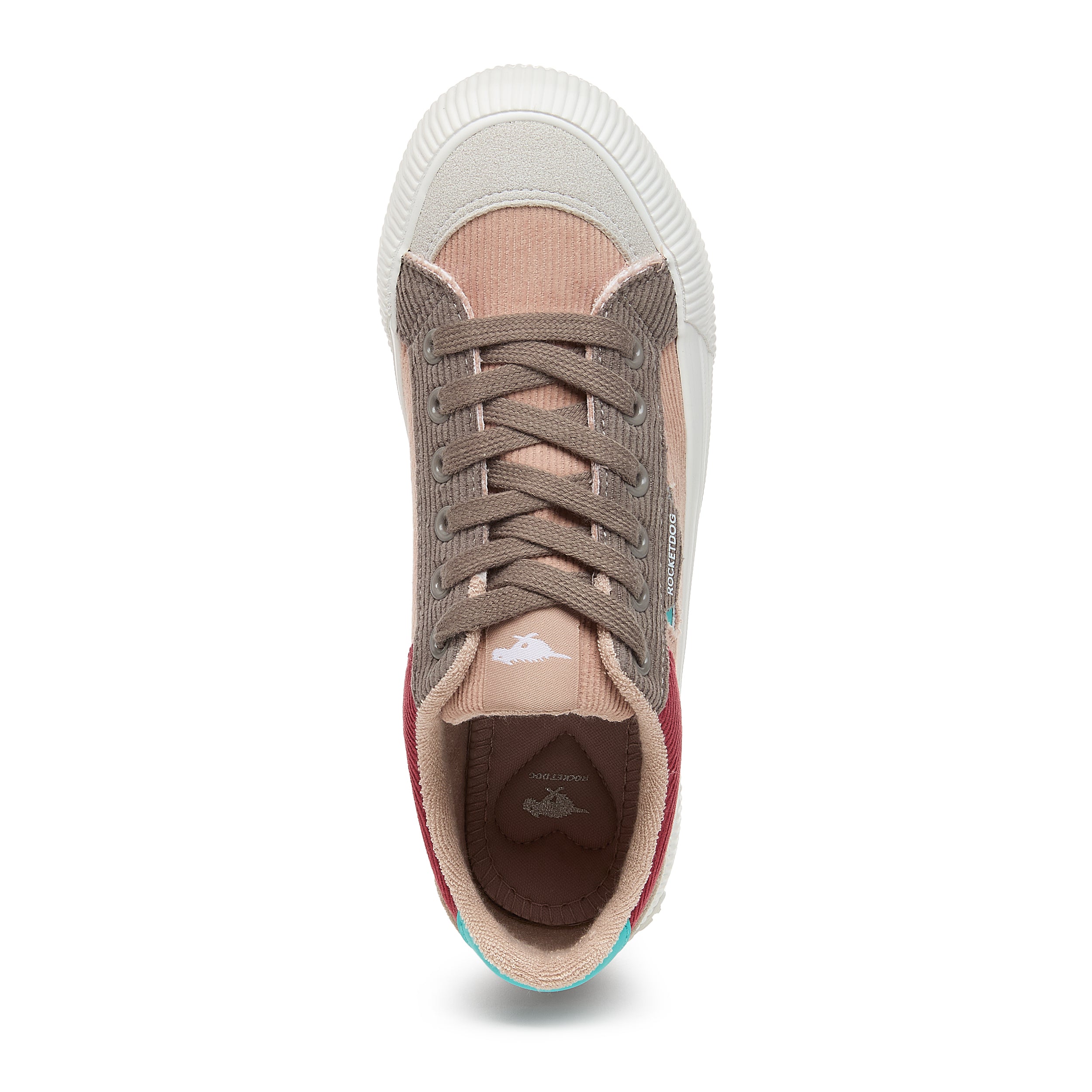 Women's corduroy sneaker with Rocket Dog comfort, playful style