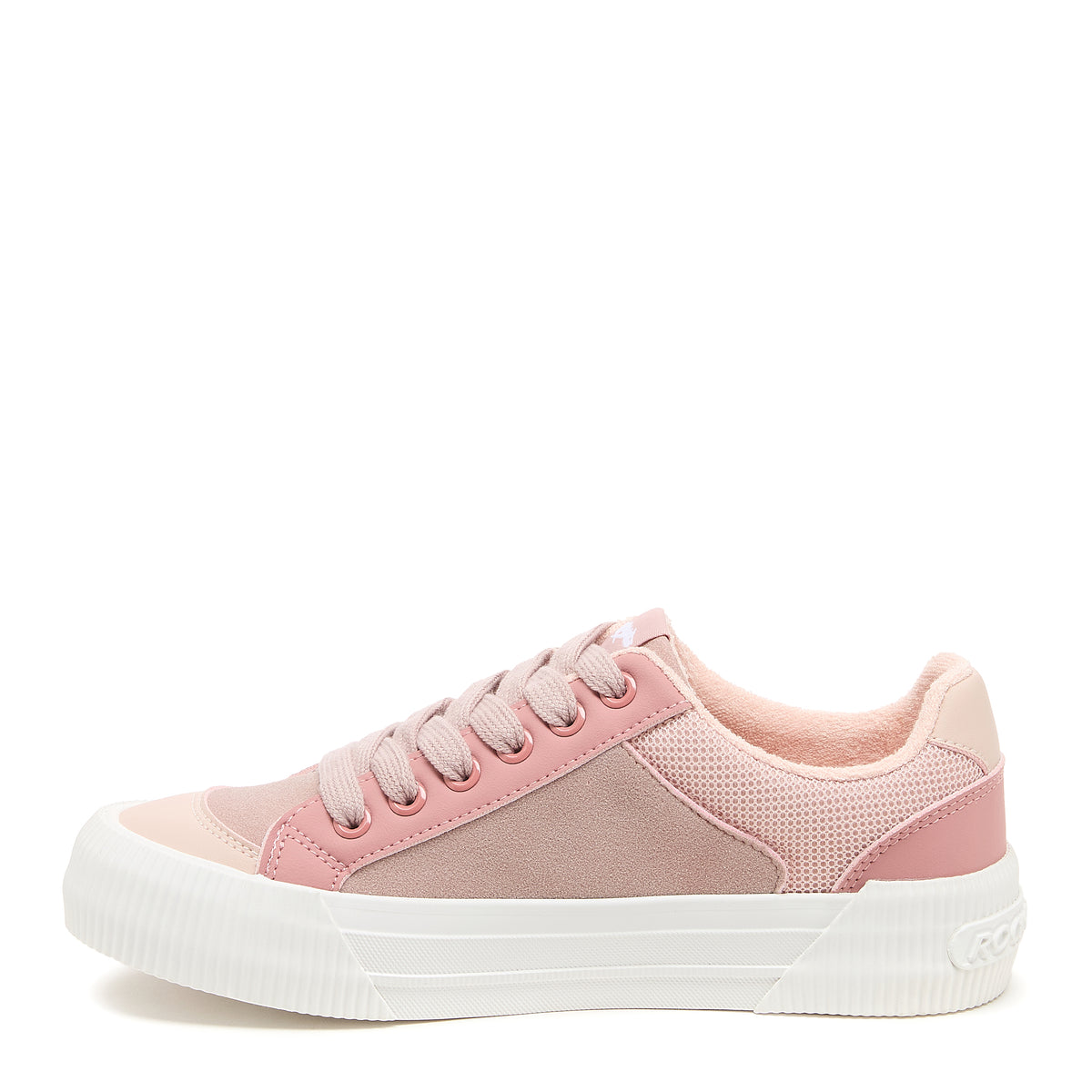 Color block sneaker with cushioned footbed, women's playful style – Rocket Dog Cheery