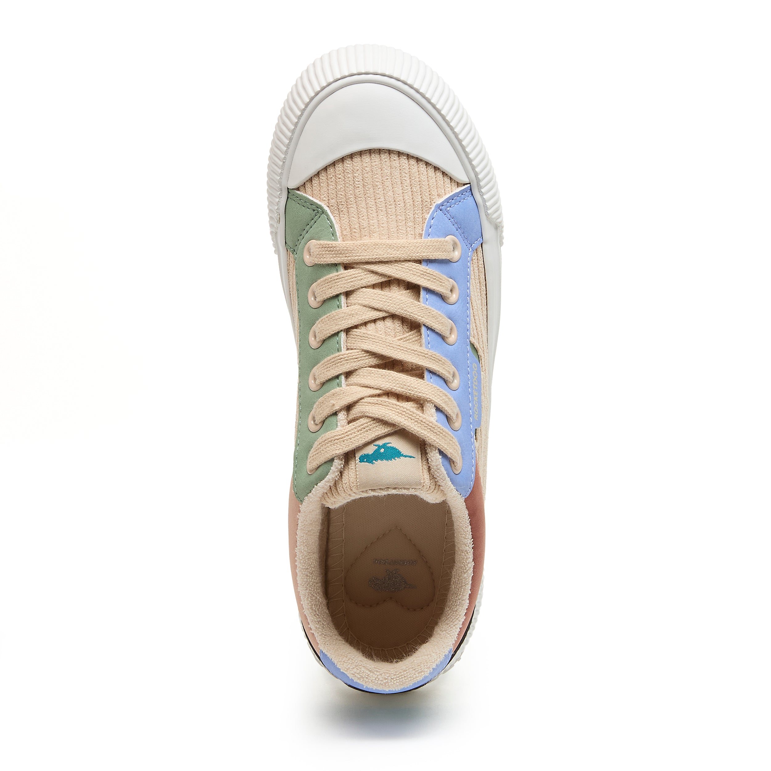 Color block women's sneaker with Rocket Dog comfort, playful style
