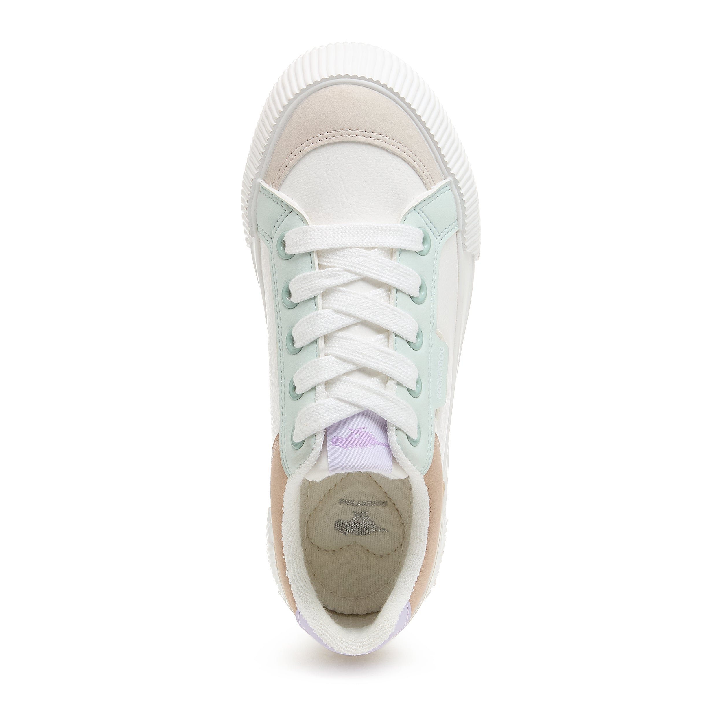 Color block women's sneaker with Rocket Dog comfort, playful style