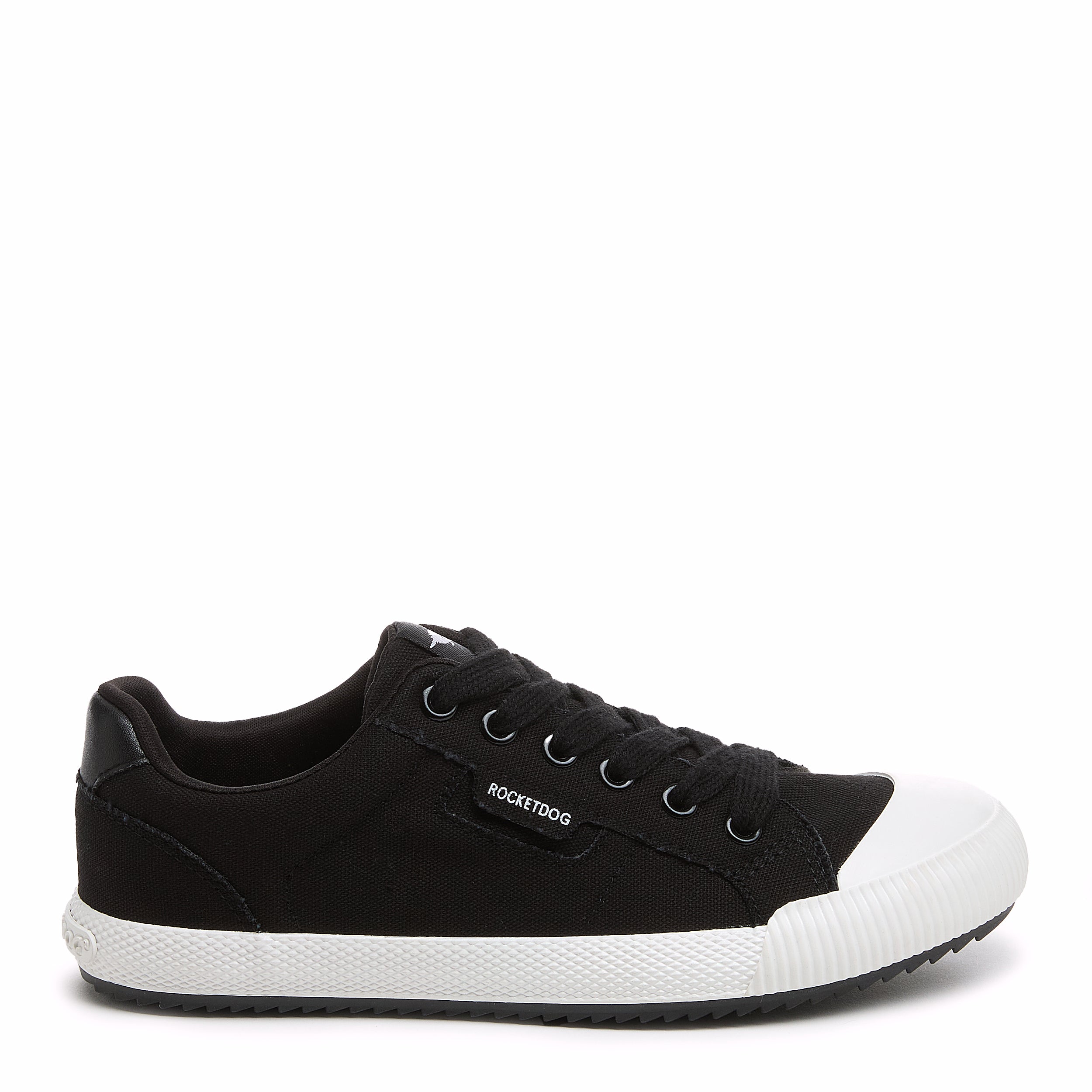 Rocket Dog Cheery black sneaker, women's playful shoe