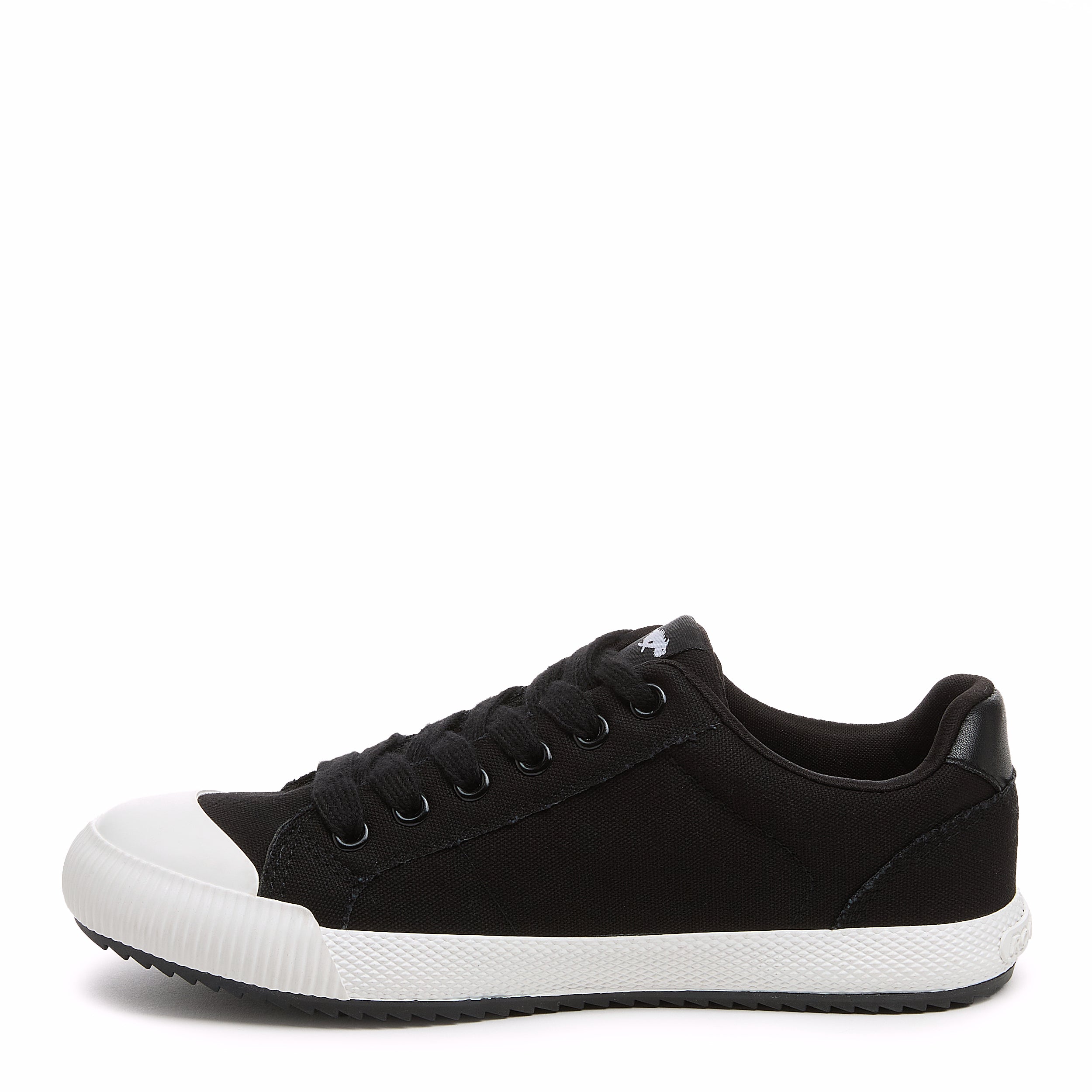 Rocket Dog Cheery women's black sneaker, playful slip-on