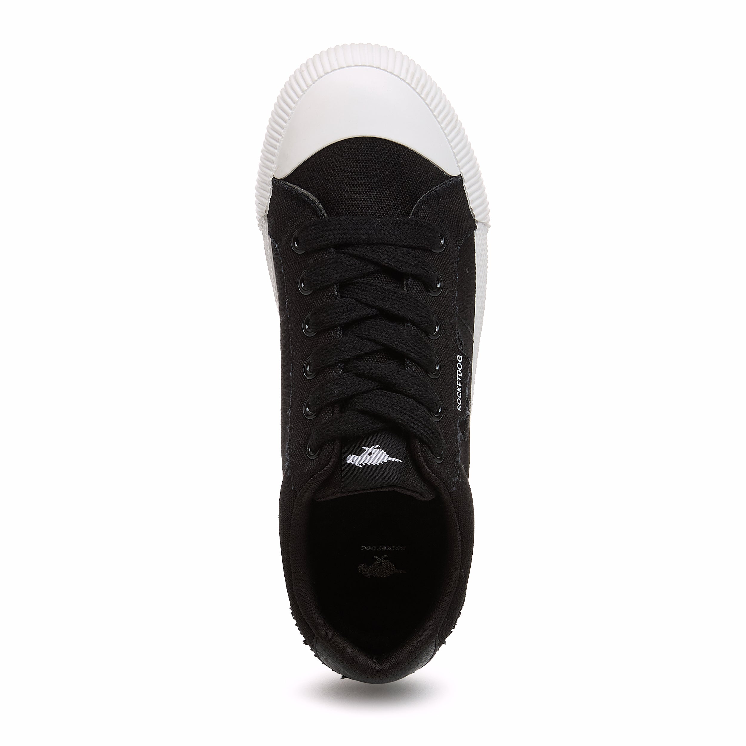 Rocket Dog Cheery black sneaker, playful women's footwear