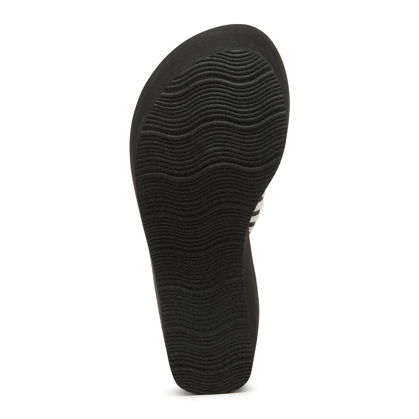 Shop Crush Tan Animal Print Flip-Flops | Cotton women's platform flip-flop | Rocket Dog