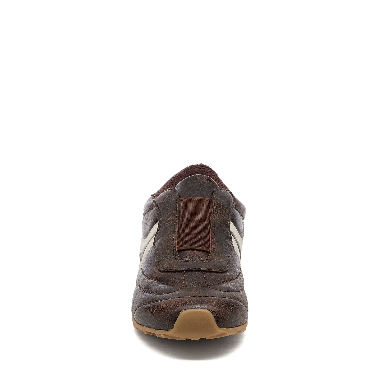 Destin Brown Leather Sneakers
