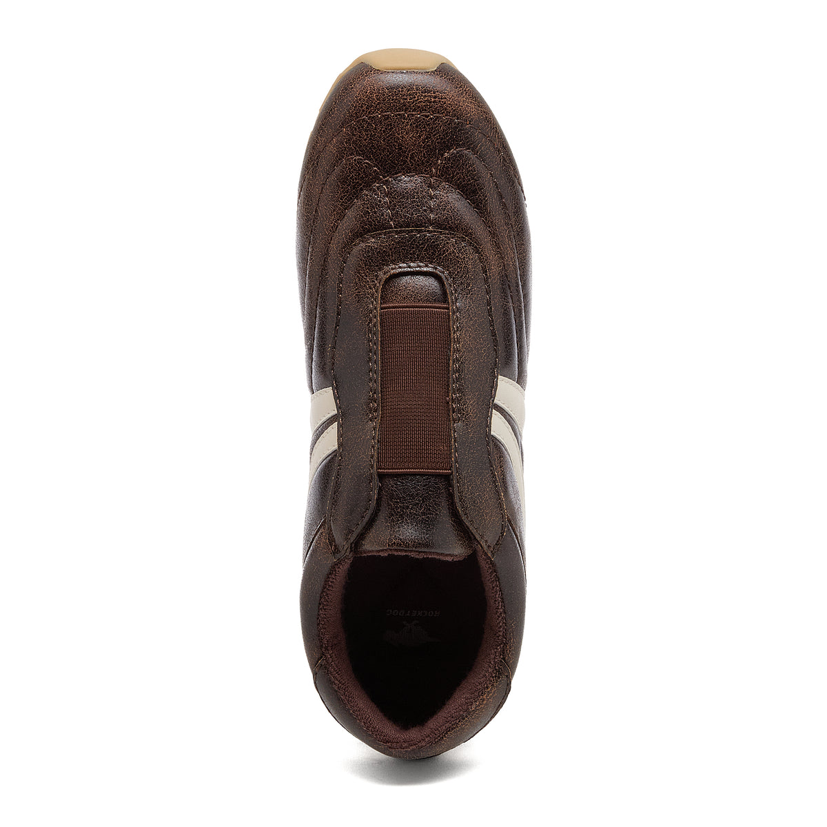 Destin Brown Leather Sneakers