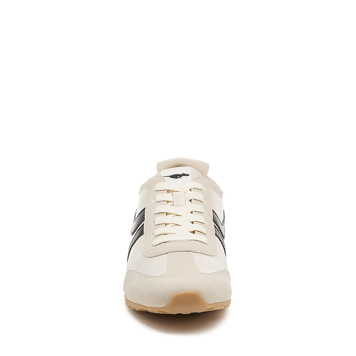 White women's sneaker with Rocket Dog comfort, playful style