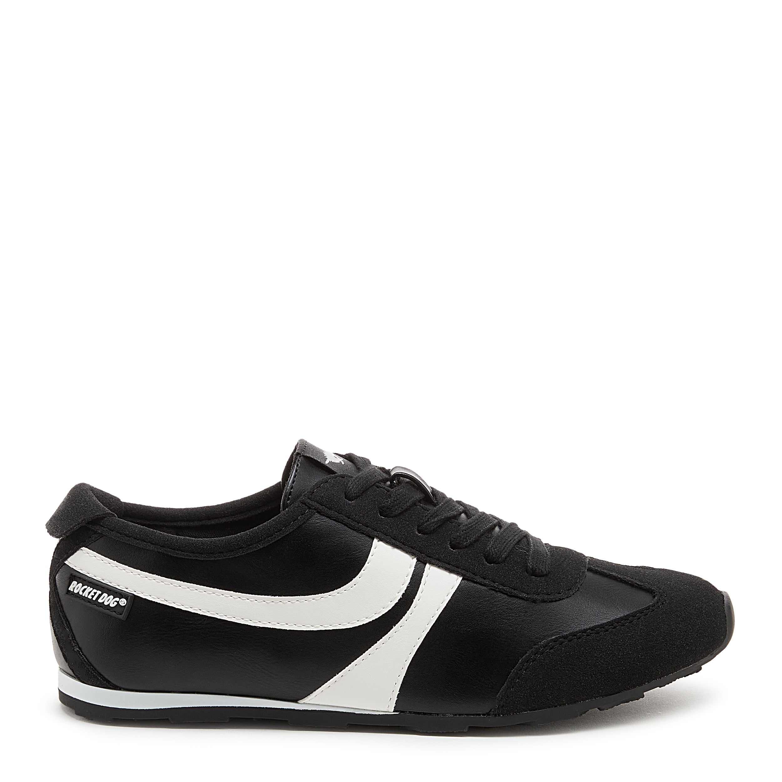 Rocket Dog Destin black sneaker, women's playful shoe
