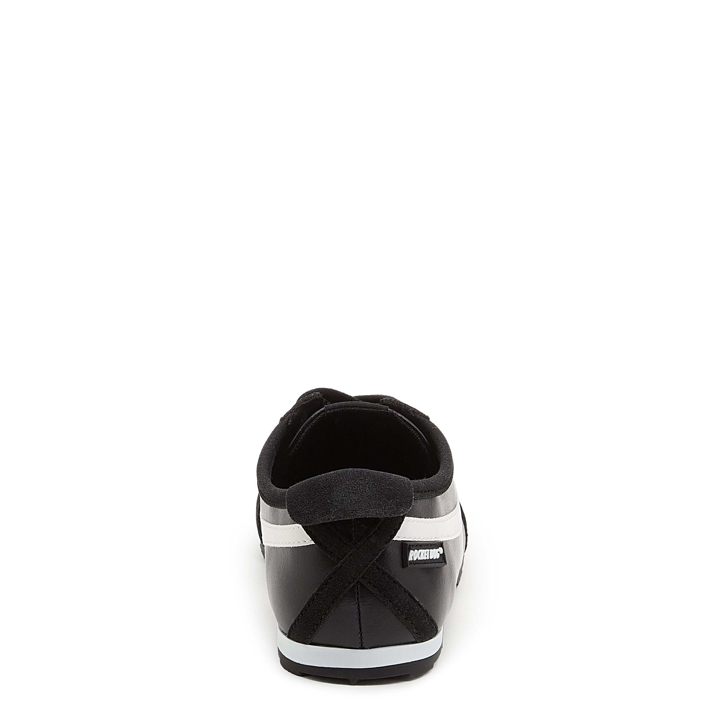 Black sneaker with cushioned footbed, women's playful style – Rocket Dog Destin