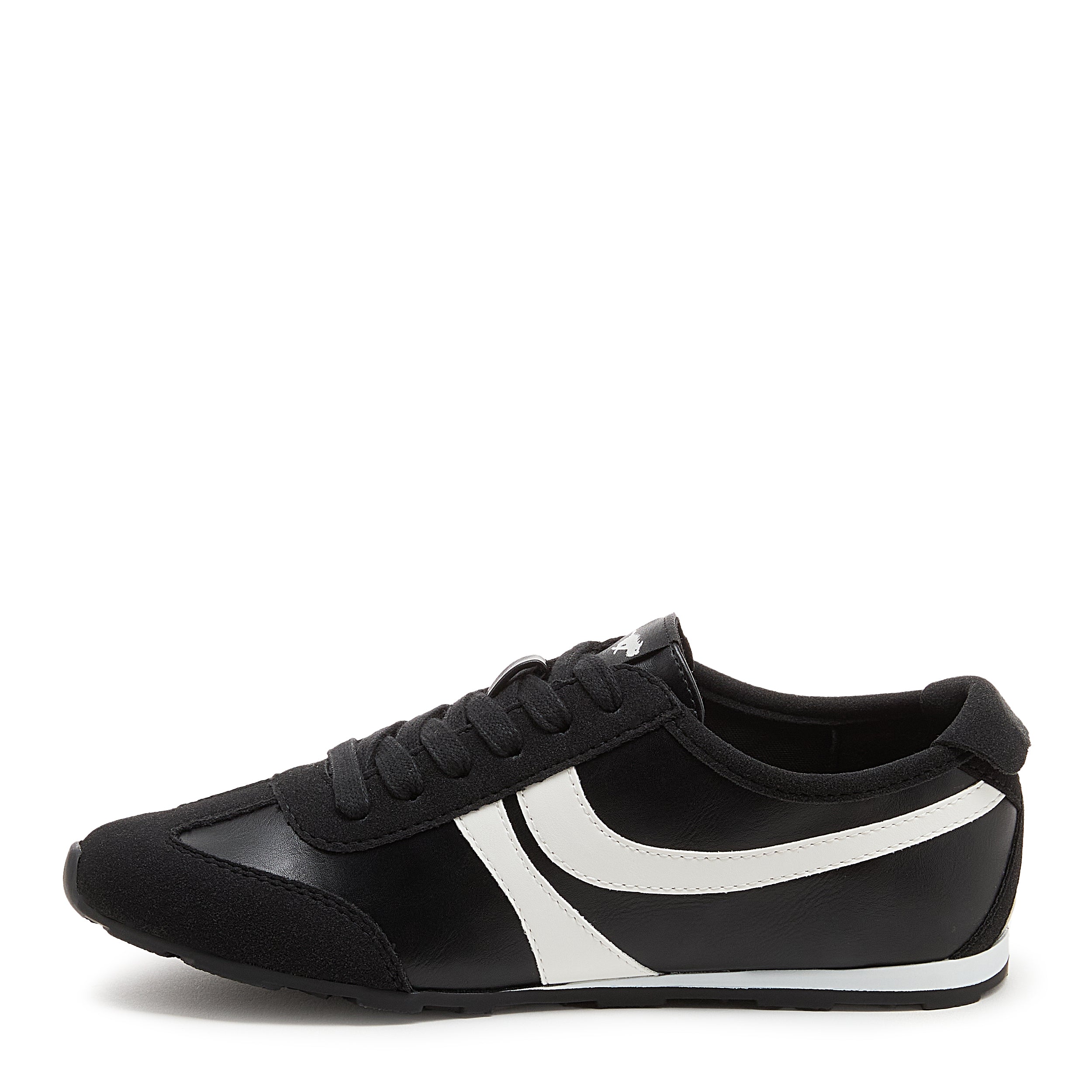 Rocket Dog Destin women's black sneaker, playful slip-on