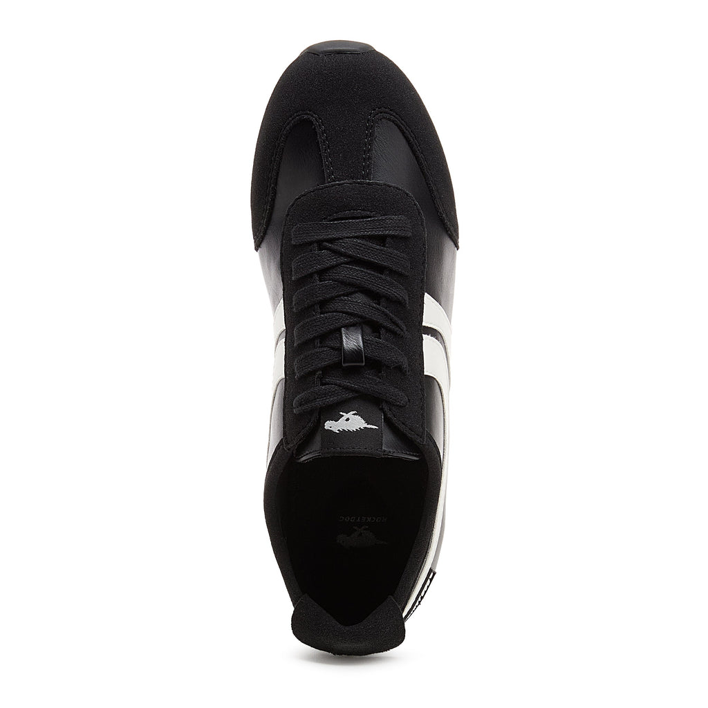 Black women's sneaker with Rocket Dog comfort, playful style