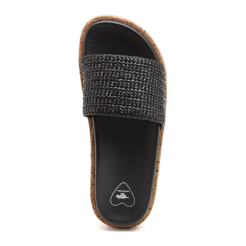 Black women's sandal with Rocket Dog comfort, everyday style
