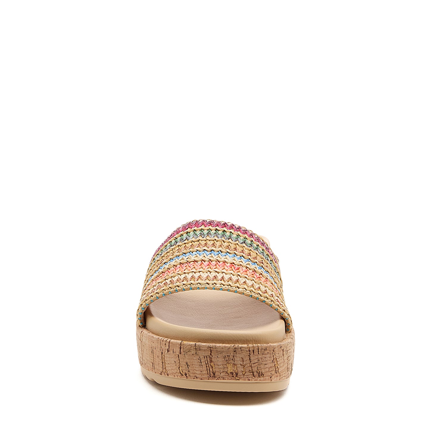 Fay Natural Slide Sandals