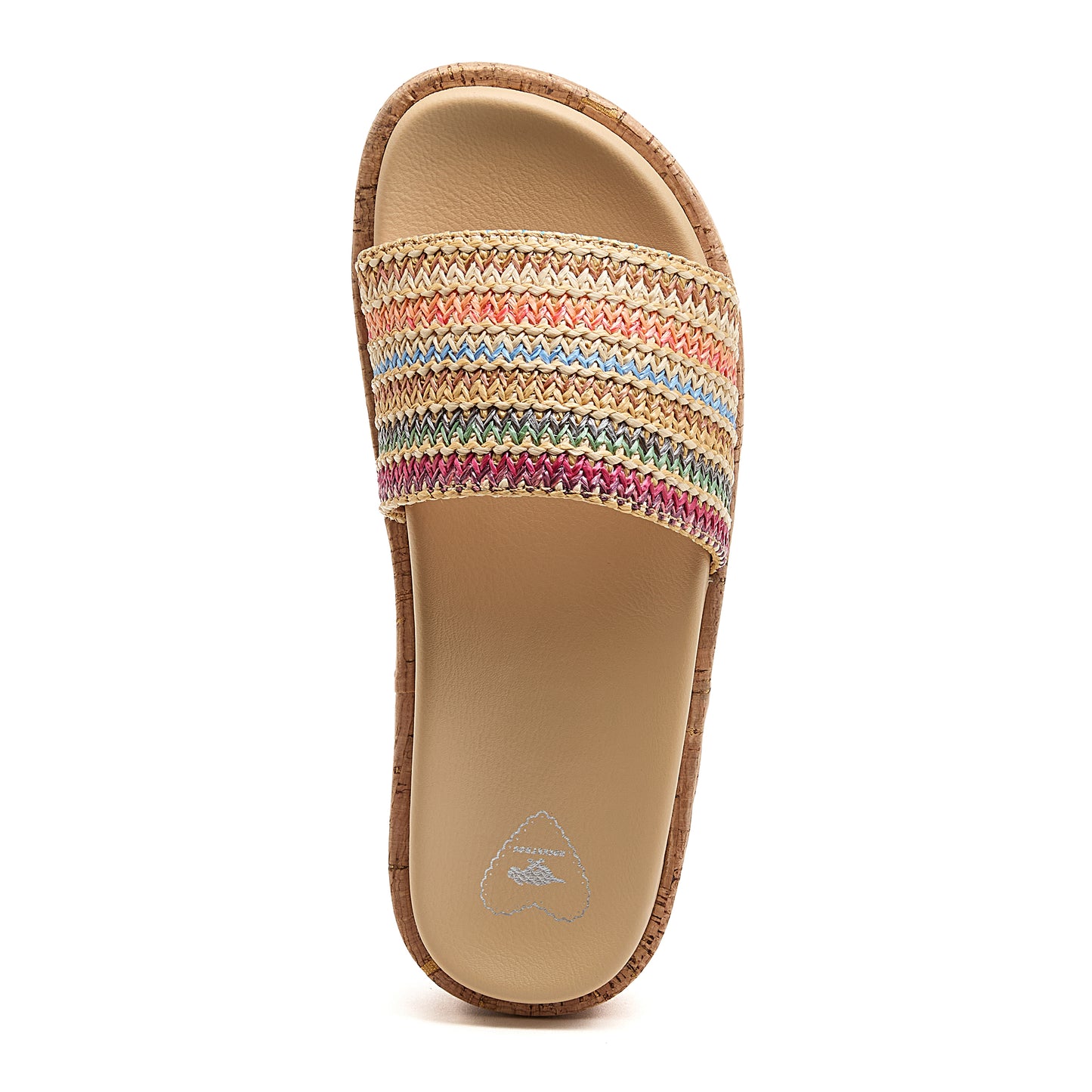 Fay Natural Slide Sandals