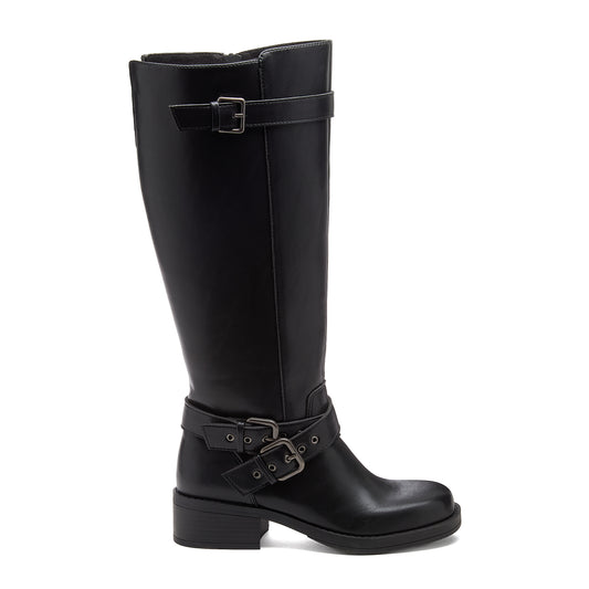 Fillie Black Tall Boots