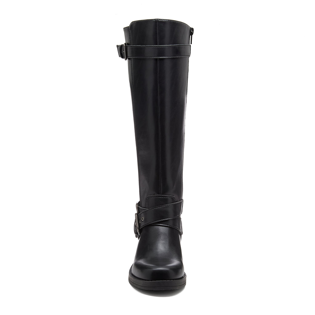 Fillie Black Tall Boots