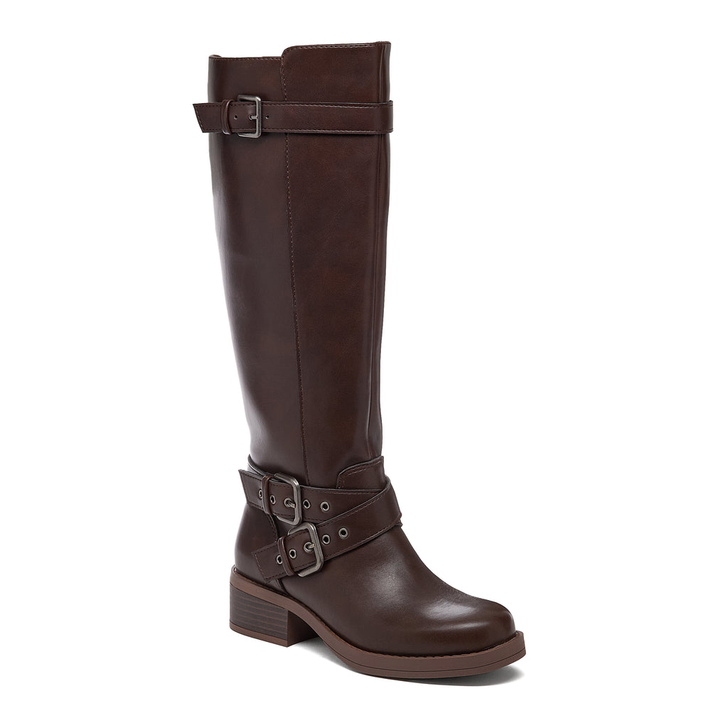 Fillie Dark Brown Tall Boots