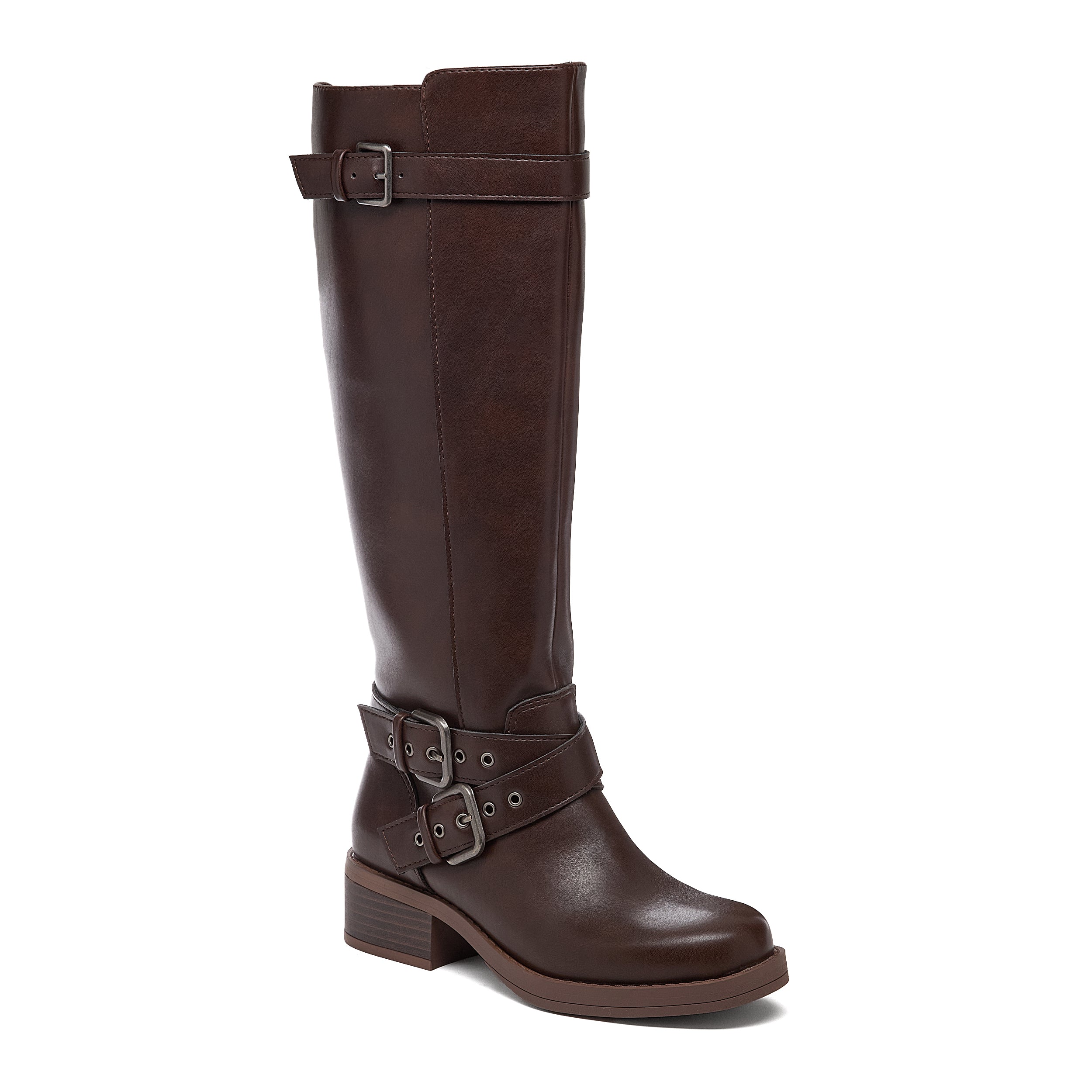 Fillie Dark Brown Tall Boots