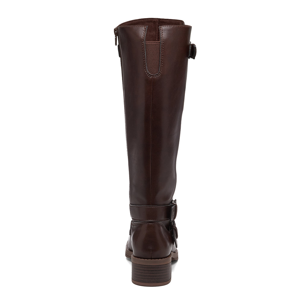 Fillie Dark Brown Tall Boots