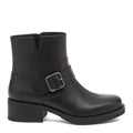 Freddie Black Moto Boots